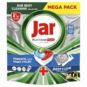Jar Platinum Plus Fresh Herbal Breeze kapsle do myčky 102 ks