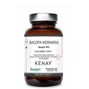 Kenay Bacopa monnieri Bacopin 40% 60 kapslí