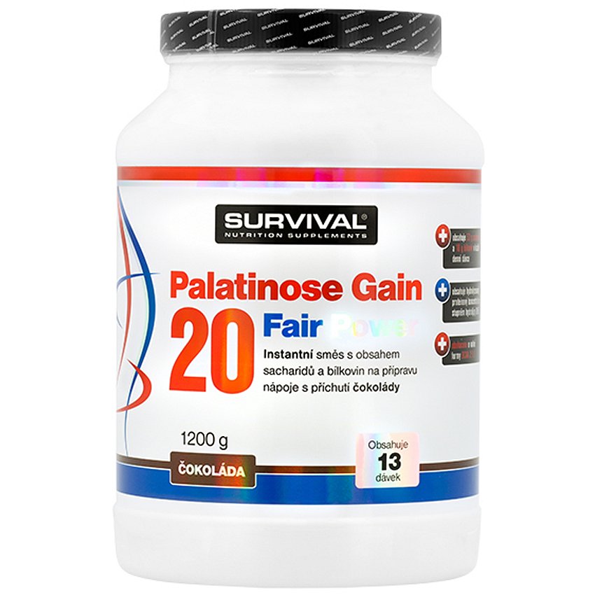 Palatinose Gain 20 Fair Power čokoláda 1200g