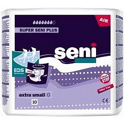 Seni Super Plus Extra Small 10 ks ink. pl. kalh.