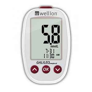 WELLION Galileo compact glukometr set + proužky, lancety