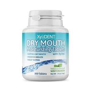 XyliDENT zvlhčující pastilky 100 ks - wintergreen