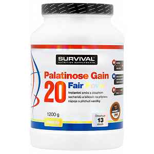 Palatinose Gain 20 Fair Power vanilka 1200g