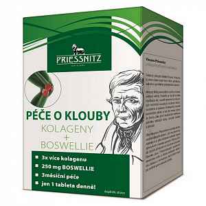 Priessnitz Péče o klouby Kolageny+Boswellie 90+30 tbl.