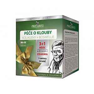 Priessnitz Péče o klouby Kolageny+Boswellie 90+30 tbl.