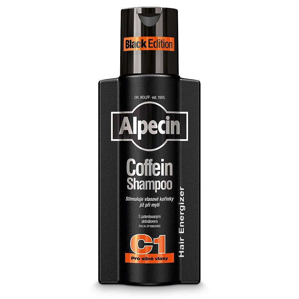 Alpecin Energizer Coffein Shampoo C1 Black Edition šampon 250 ml