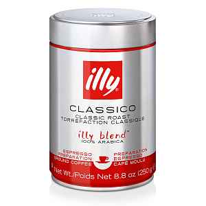 illy Classico mletá káva 250 ml