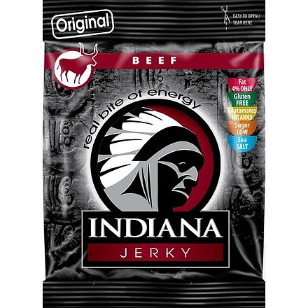 Indiana Jerky Hovězí Original 25g