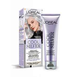 Loréal Paris Cool Silver posilující stříbrná péče 114 ml perleťová bílá