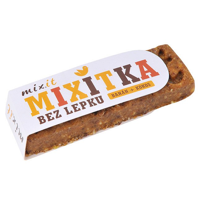 Mixitky BEZ LEPKU - Banán + kokos 50g