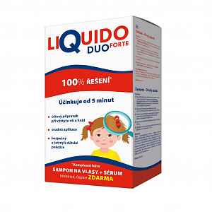 LiQuido DUO FORTE šampon na vši 200ml+sérum