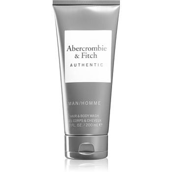Abercrombie & Fitch Authentic sprchový gel na tělo a vlasy pro muže 200 ml