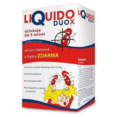 LiQuido DUO FORTE šampon na vši 200ml+sérum