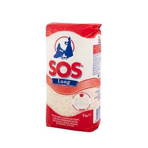SOS Rýže dlouhozrnná long 1 kg