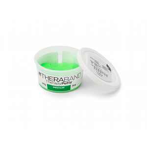 Thera-Band Therapy Putty, terapeutická hmota 85g, zelená, střední