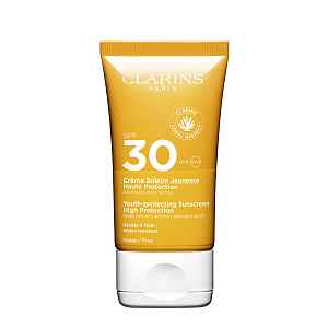 Clarins SUN FACE CREAM SPF30 opalovací krém  50 ml