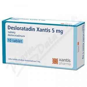 Desloratadin Xantis 5 mg 10 tablet