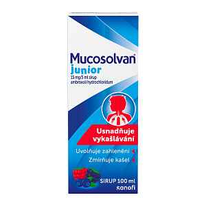 Mucosolvan Junior 3mg/ml sir. 100ml