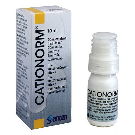 Cationorm 10 mg oční emulze