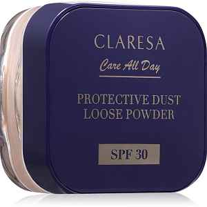 Claresa Care All Day Protective Dust Loose Powder sypký fixační pudr SPF 30 5 g