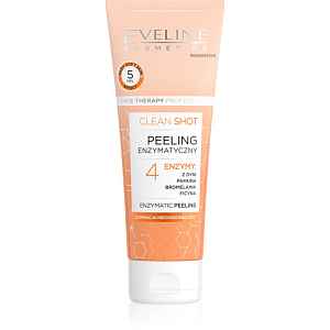 Eveline Cosmetics Clean Shot 4 Enzymes enzymatický peeling proti nedokonalostem pleti 75 ml