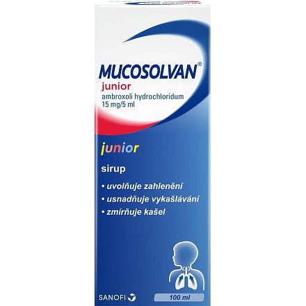 Mucosolvan Junior 3mg/ml sir. 100ml