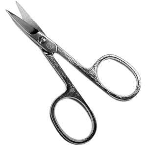Nůžky na nehty Hairway 16521 - 92 mm, zahnuté + dárek zdarma