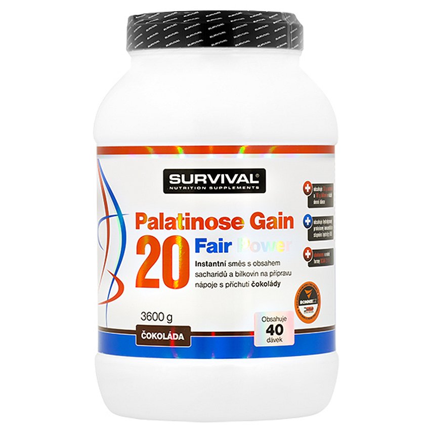 Palatinose Gain 20 Fair Power čokoláda 3600g
