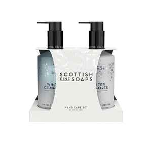 Scottish Fine Soaps Winter Comforts dárková sada na ruce vůně Toasted Marshmallow & Caramel