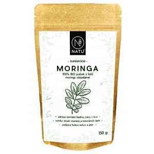 NATU Moringa prášek BIO 130 g