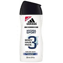 Adidas Hydra Sport Shower Gel - Hydratační sprchový gel pro muže 3v1  250 ml