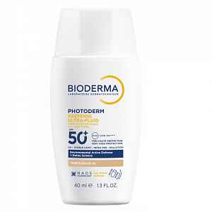 BIODERMA Photoderm XDefense tónovaná ultrafluidní ochrana SPF 50+ světlá 40 ml