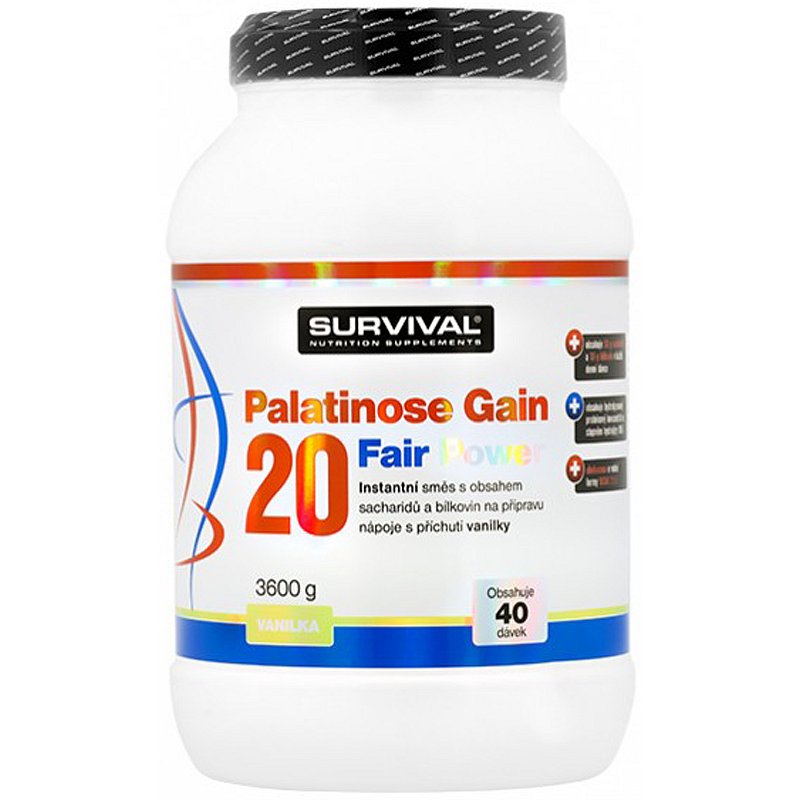Palatinose Gain 20 Fair Power vanilka 3600g