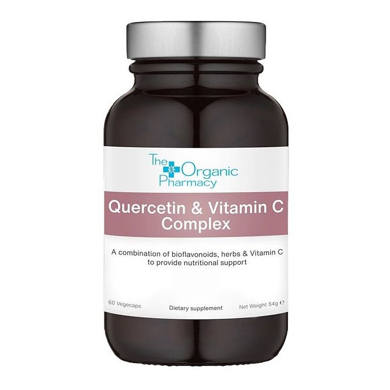 The Organic Pharmacy Quercetin & Vitamin C Complex 60 kapslí