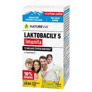 Swiss NatureVia LAKTOBACILY 5 Imunita cps 66