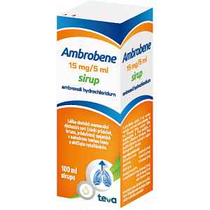 Ambrobene 15 mg/ 5 ml sirup 1 x 100 ml
