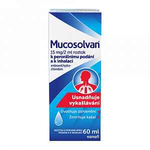 Mucosolvan 7.5mg/ml roztok 60ml
