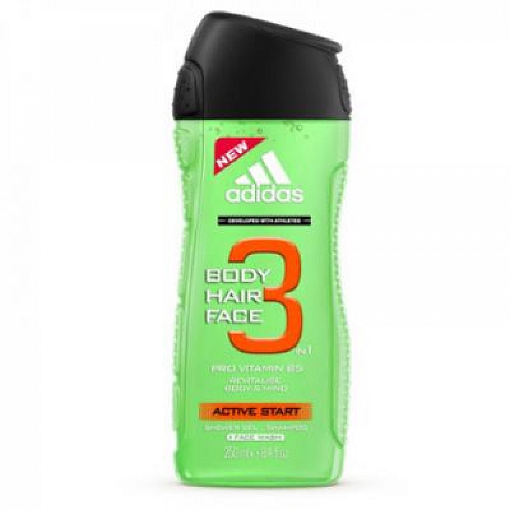 ADIDAS A3 Sprchový gel Men Hair&Body Active Start 250 ml