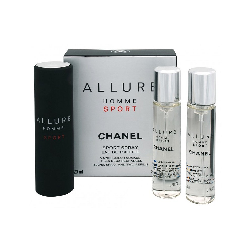 Chanel Allure Sport Toaletní voda 3x20ml