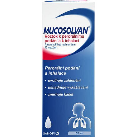 Mucosolvan 7.5mg/ml roztok 60ml