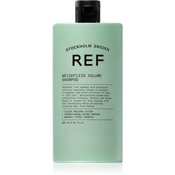 REF Weightless Volume šampon pro jemné a zplihlé vlasy pro objem od kořínků 285 ml
