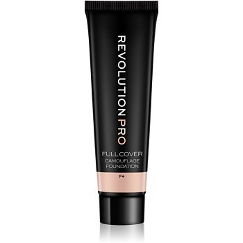 Revolution PRO Full Cover voděodolný krycí make-up odstín F4 25 ml