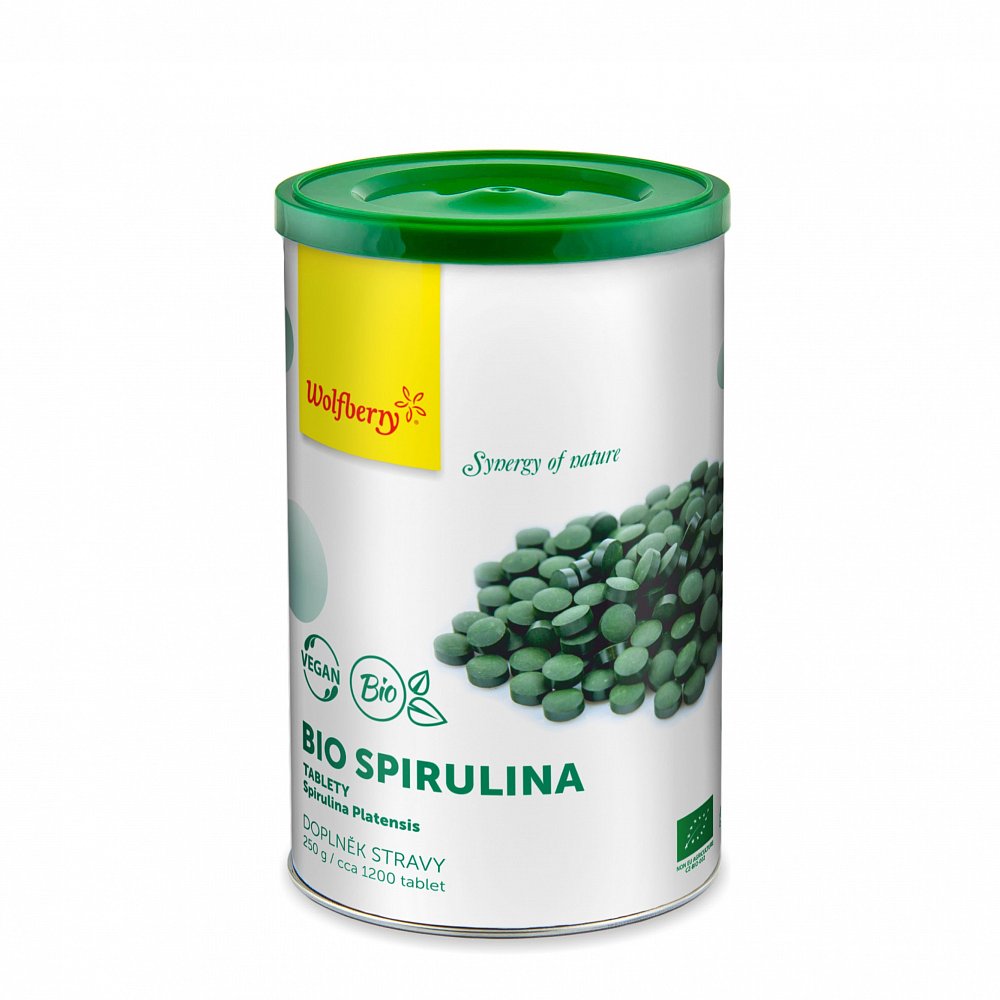 WOLFBERRY Spirulina BIO 1200 tablet