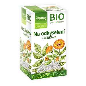 APOTHEKE Na odkyselení s měsíčkem 20 sáčků BIO