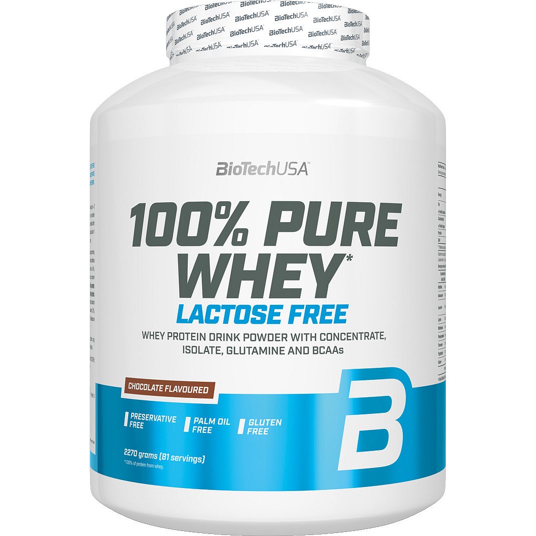 100% Pure Whey Lactose Free cookies&cream 2270g