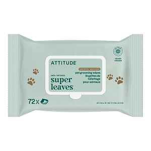 Attitude Furry Friends Přírodní vlhčené čisticí ubrousky pro zvířecí mazlíčky 72ks