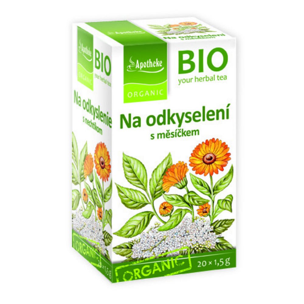 APOTHEKE Na odkyselení s měsíčkem 20 sáčků BIO