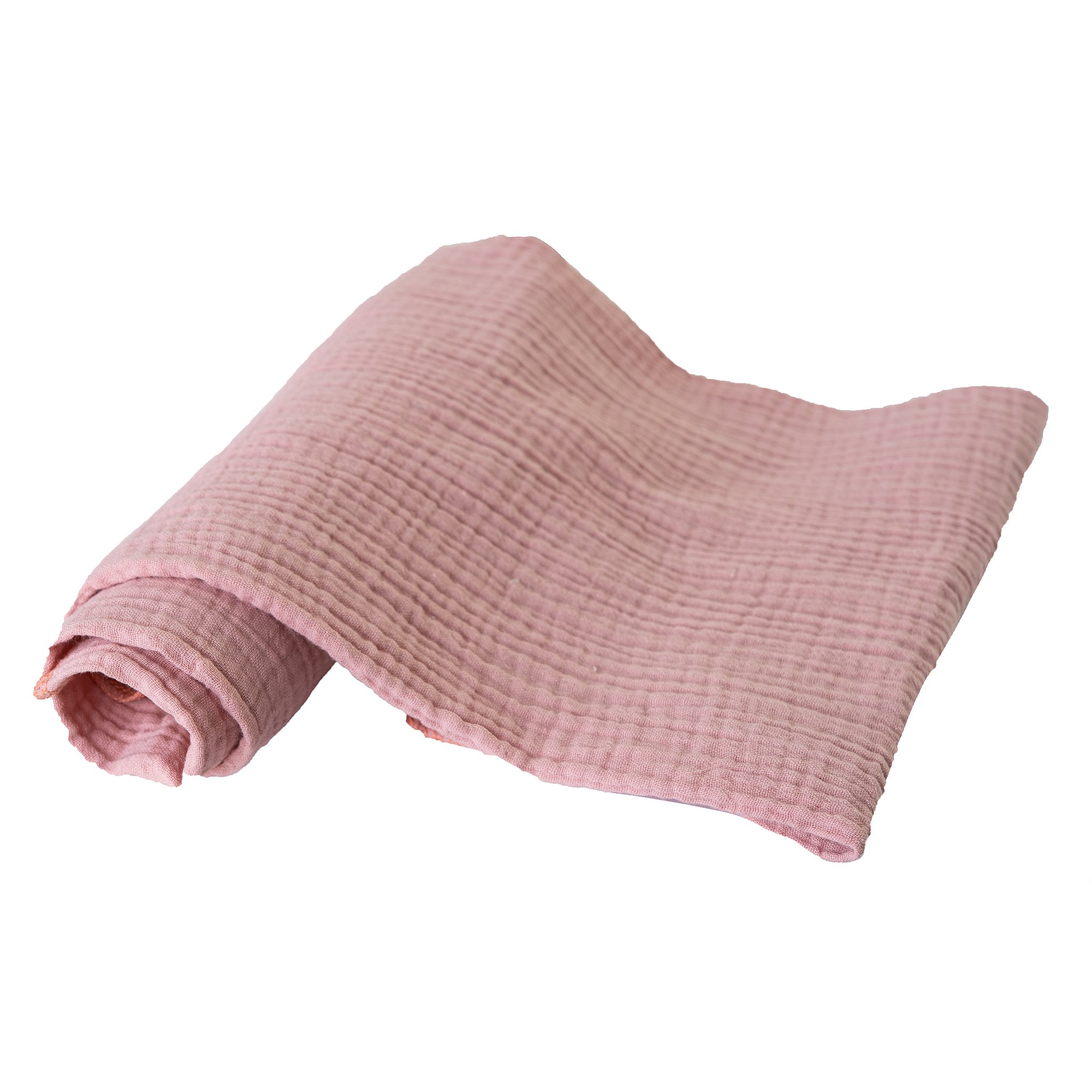 BABYMATEX Plenka bavlněná Muslin 3 ks starorůžová 70x80 cm