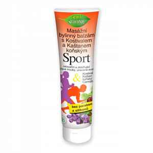 BIO BIONE Sport masážní bylinný balzám 300ml