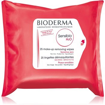 Bioderma Sensibio H2O čisticí ubrousky pro citlivou pleť  25 ks